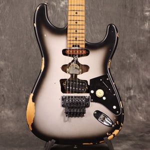 《WEBSHOPクリアランスセール》EVH / Limited Edition Frankenstein Relic Series Maple Fingerboard Silverburst [限定カラー]【3.42kg】[S/N EVH2114921]