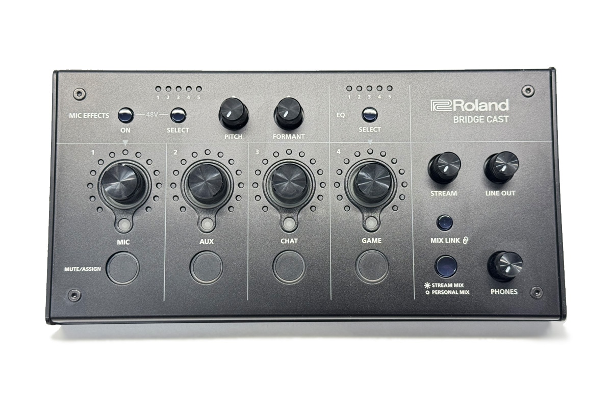 中古】Roland ローランド / BRIDGE CAST ゲーミング・ミキサー【デモ