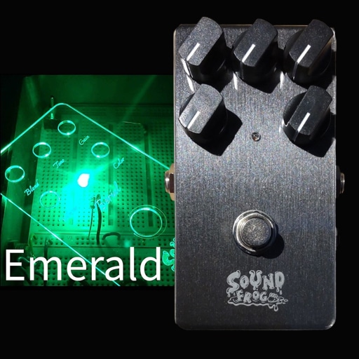 SOUND FROG / Berial Emerald LED Mod ベース用オーバードライブ 日本