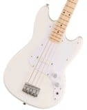 Squier by Fender / Sonic Bronco Bass Maple Fingerboard White Pickguard Arctic White スクワイヤーの商品ページ