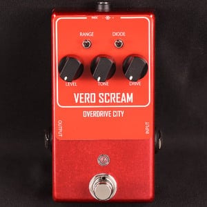 Verocity Effects Pedals / VERO SCREAM CANDY RED【限定レッドカラー】 オーバードライブ