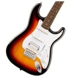 Squier by Fender / Affinity Series Stratocaster Junior HSS Laurel Fingerboard White Pickguard 3-Color Sunburst スクワイヤー