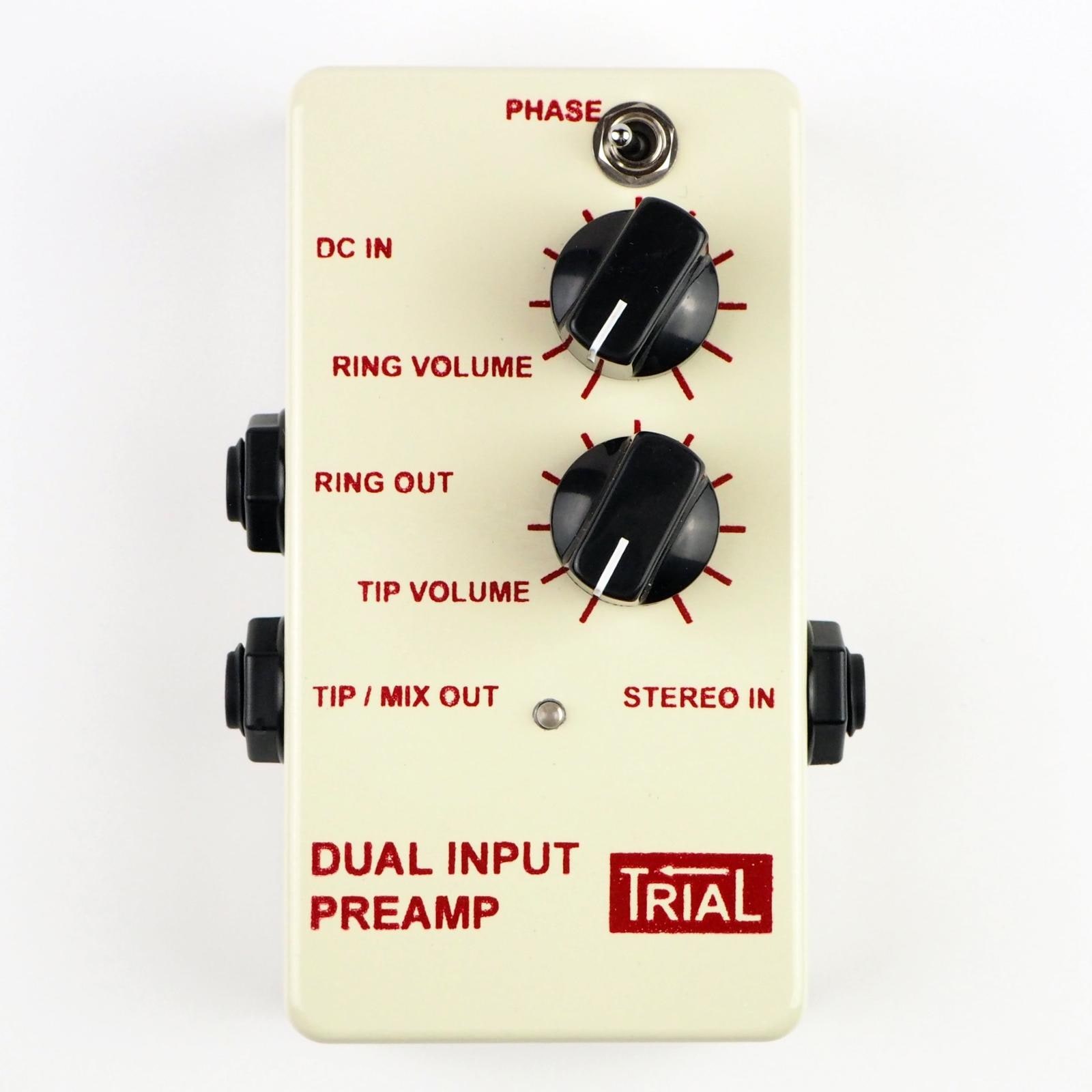 TRIAL / DUAL INPUT PREAMP プリアンプ トライアル | アコースティック