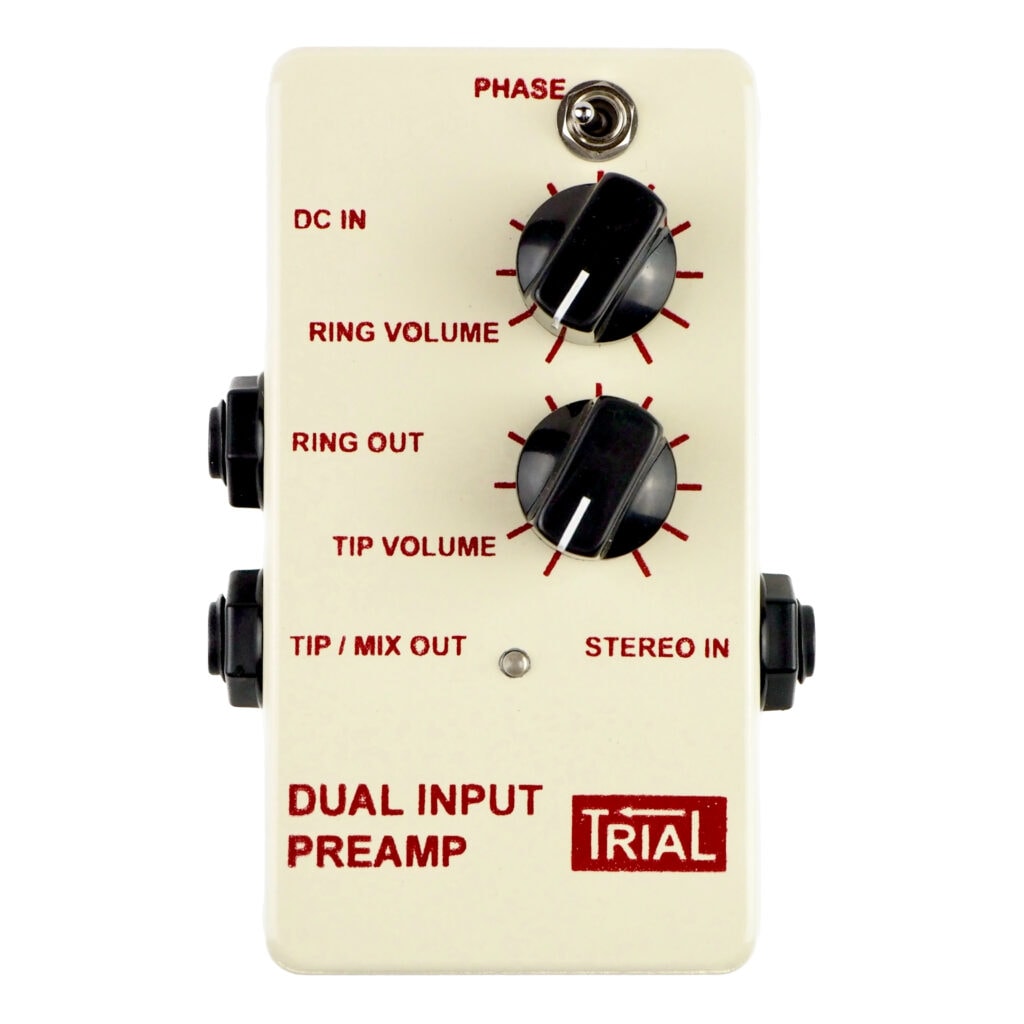 TRIAL / DUAL INPUT PREAMP プリアンプ トライアル | アコースティック
