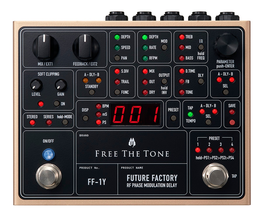 FREE THE TONE / FF-1Y FUTURE FACTORY RF PHASE MODULATION DELAY