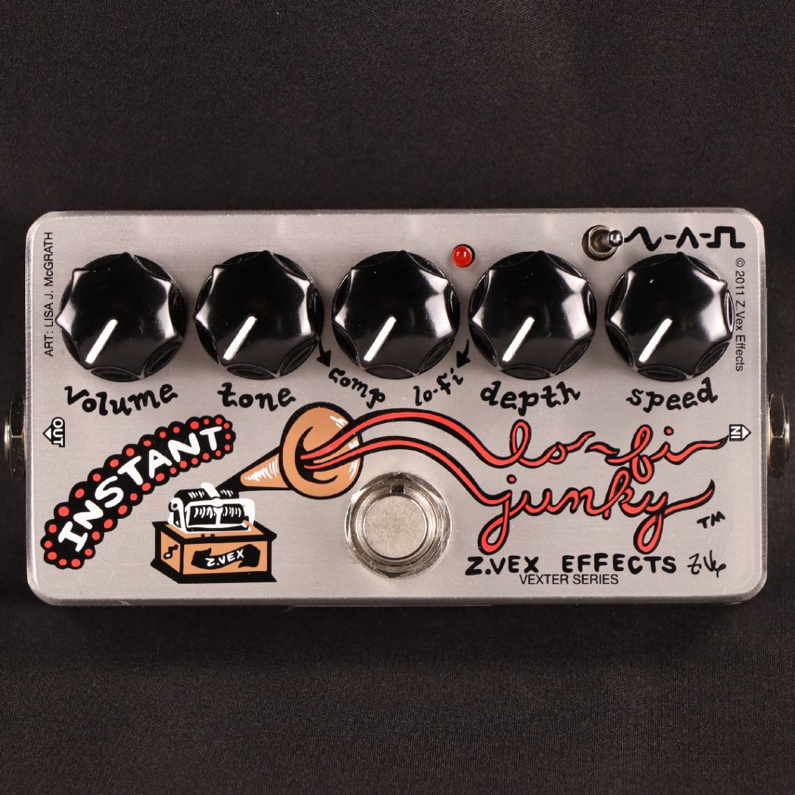 ギター ZVEX - Instant Lo-Fi Junky - Amazon | ジーベックス/ZVex Vexter Series Instant Lo-Fi Junky