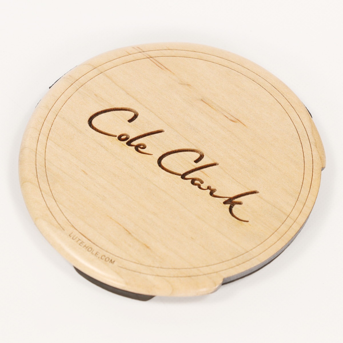 Cole Clark / Lutehole Soundhole Solid Design Cover Maple For FL