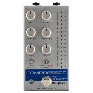 Empress Effects / Bass Compressor Silver Compressor for Bass ベース用 コンプレッサー