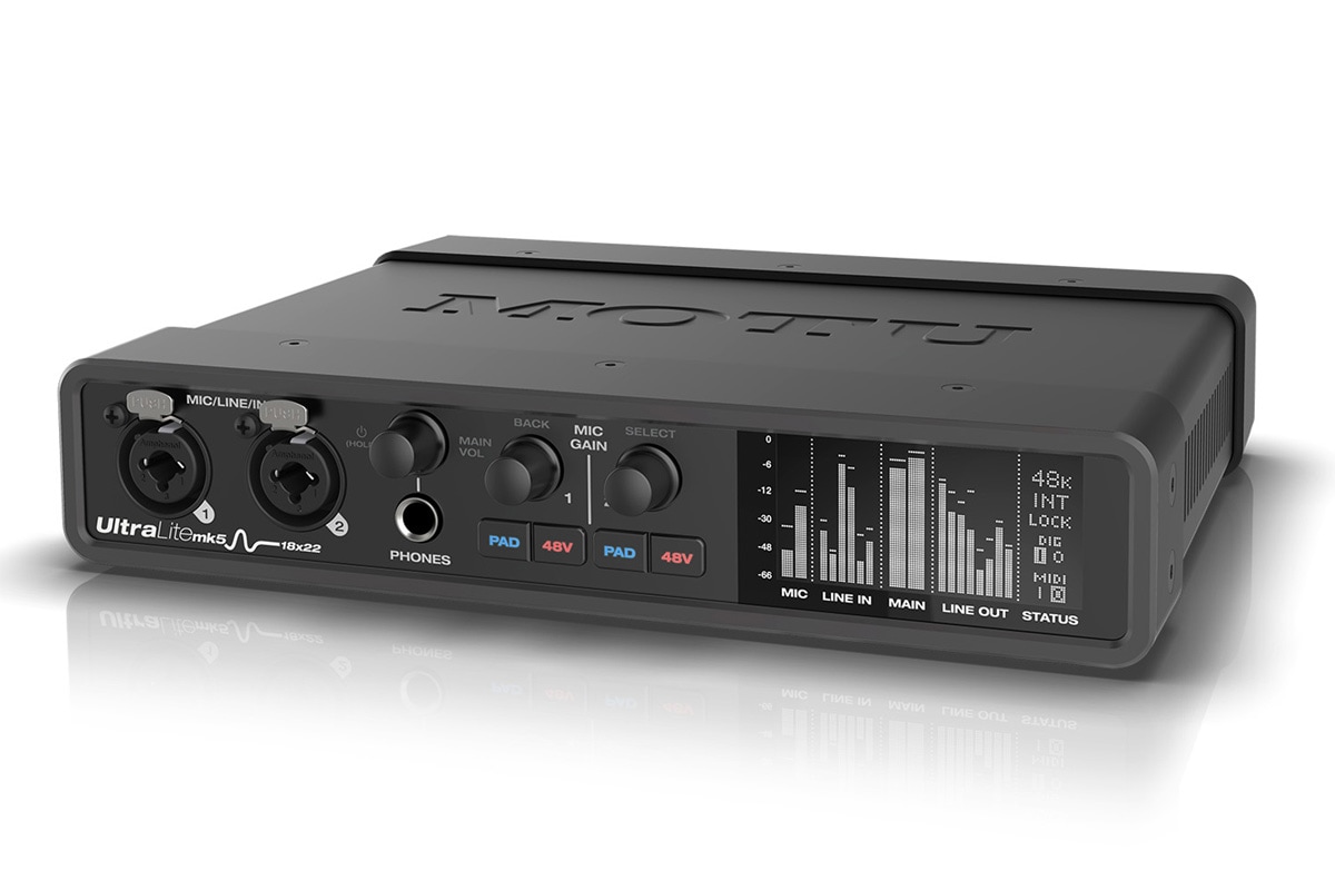 MOTU / UltraLite mk5 USB-C オーディオインターフェイス | USB