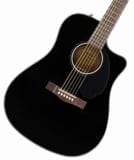 FENDER Acoustic / CD-60SCE Dreadnought Walnut Fingerboard Black フェンダー アコースティックギター エレアコ アコギ CD60SCE