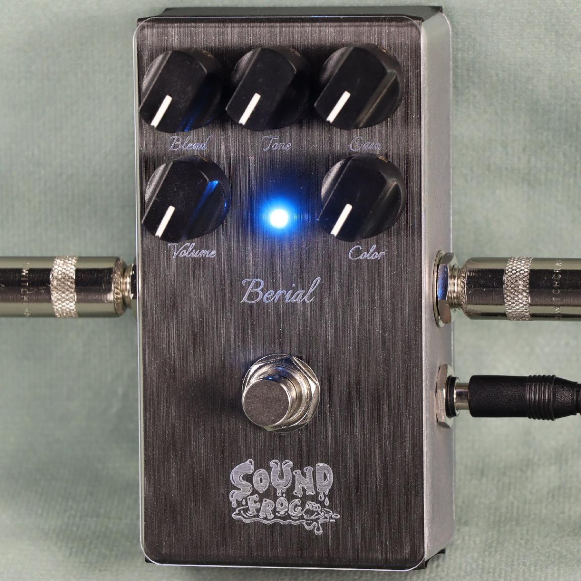 SOUND FROG / Berial Blue LED Mod ベース用オーバードライブ 日本製