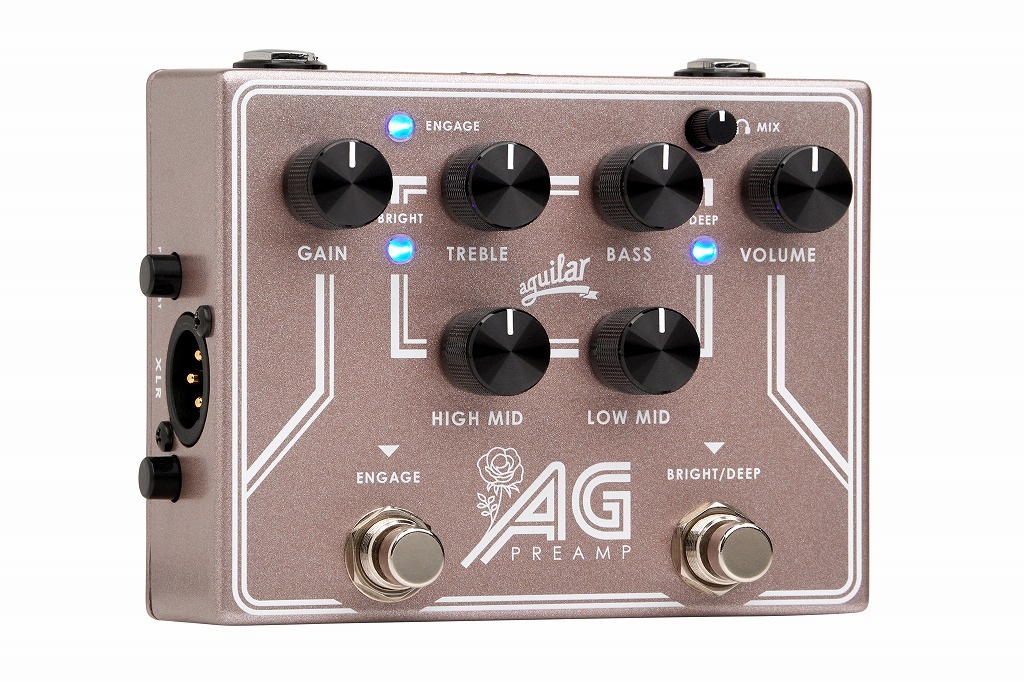 ♯Aguilar AG PREAMP ベース用プリアンプ　中古品 aguilar / AG Preamp Breast Cancer Awareness Edition ベース用