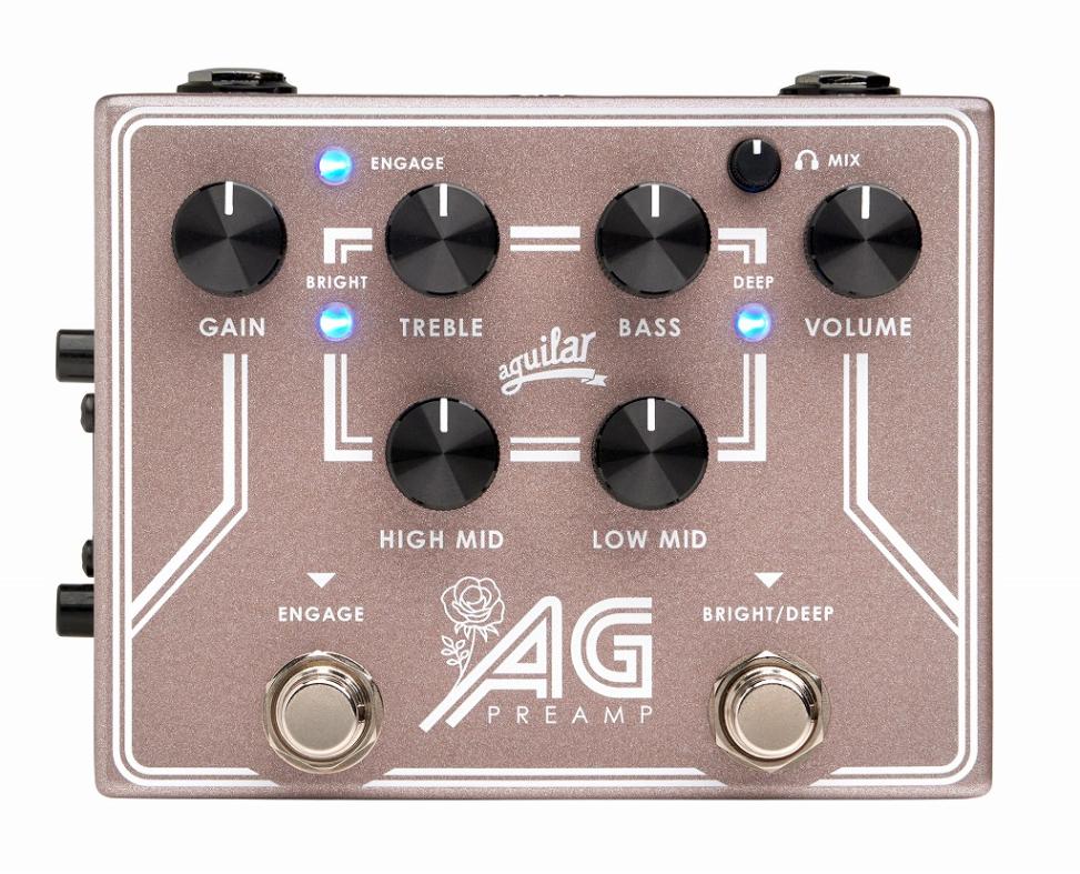 ベース aguilar AG preamp Breast Cancer Edition aguilar / AG Preamp Breast Cancer Awareness Edition ベース用