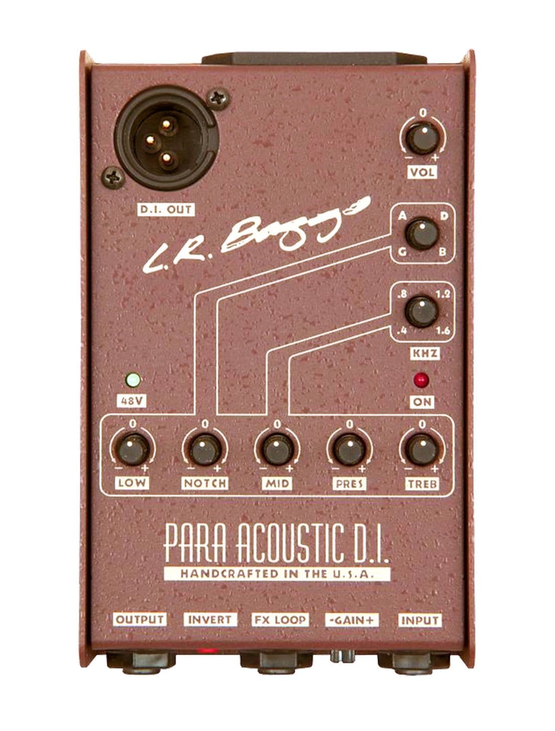 L.R.Baggs / Para Acoustic D.I. アコースティック楽器用 プリアンプ