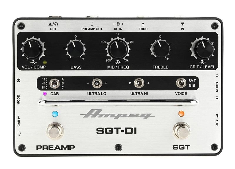 AMPEG SGT-DI ベースプリアンプ Ampeg / SGT-DI Bass Preamp Pedal/DI ベースプリアンプ アンペグ