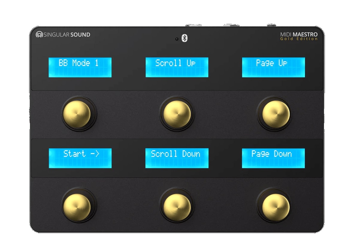 DTM・DAW singular sound midi maestro Singular Sound / MIDI MAESTRO Gold Edition 拡張MIDIペダル | その他