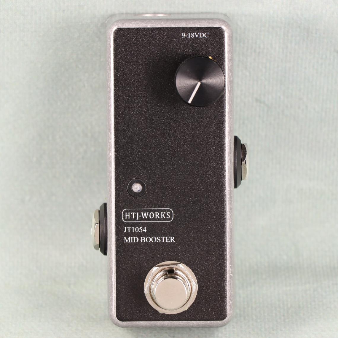 HTJ-WORKS JT1054 MID BOOSTER ギター ブースター HTJ-WORKS / JT1054 MID BOOSTER V2 Silver×Black ブースター 日本製
