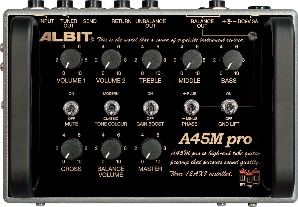 在庫有り・即納可能】 ALBIT / A45M pro GUITAR PRE-AMP JTM45タイプ