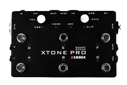 XSONIC / XTONE PRO ペダル型オーディオインターフェイス 【国内正規品