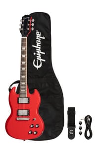 Epiphone / Power Players SG Lava Red エピフォン 【ギグバッグ