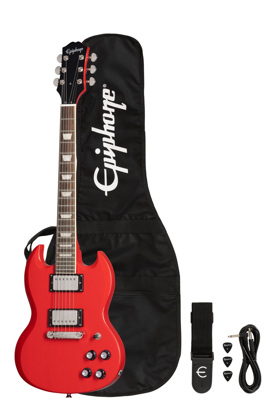 Epiphone / Power Players SG Lava Red エピフォン 【ギグバッグ
