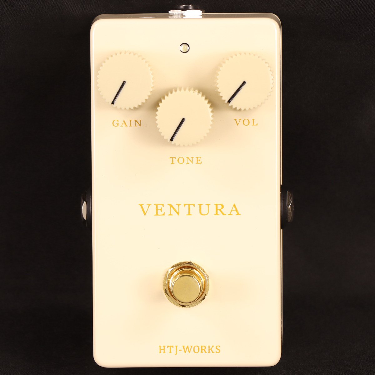 HTJ WORKS VENTURA オーバードライブ ギター エフェクター HTJ-WORKS 【エイチティージェイワークス】VENTURA OVER DRIVE Black