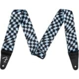 《WEBSHOPクリアランスセール》Fender / Wavy Checkerboard Polyester Strap Blue フェンダー [ギターベース用ストラップ]