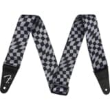 《WEBSHOPクリアランスセール》Fender / Wavy Checkerboard Polyester Strap Gray フェンダー [ギターベース用ストラップ]