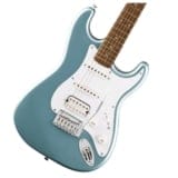 Squier by Fender / Affinity Series Stratocaster Junior HSS Laurel Fingerboard White Pickguard Ice Blue Metallic スクワイヤーの商品ページ
