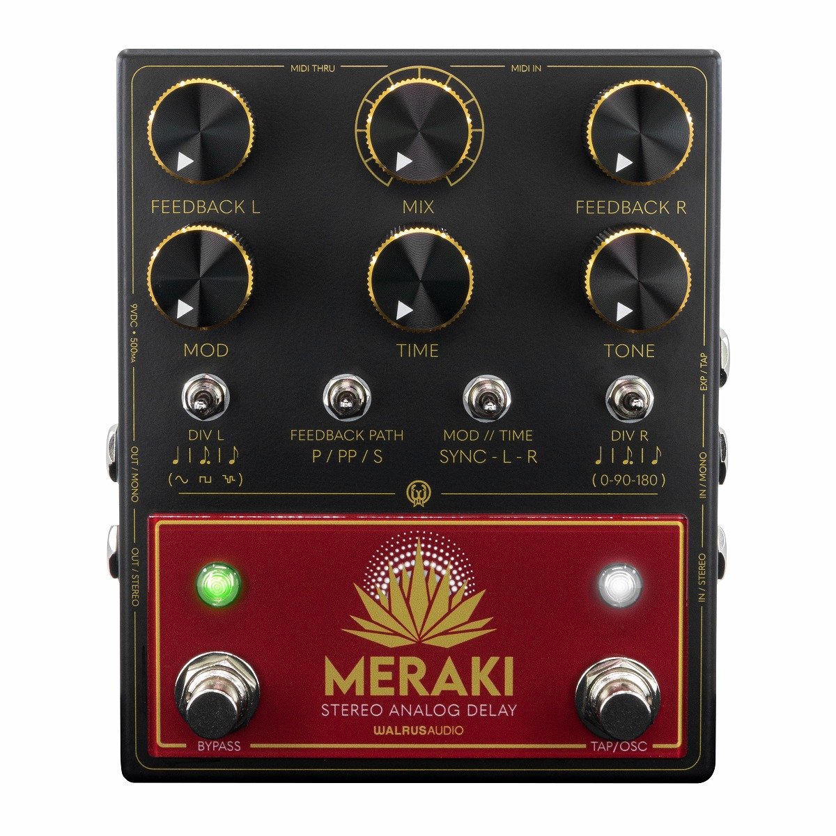 Walrus Audio / MERAKI Stereo Analog Dual Delay WAL-MERAKI ディレイ
