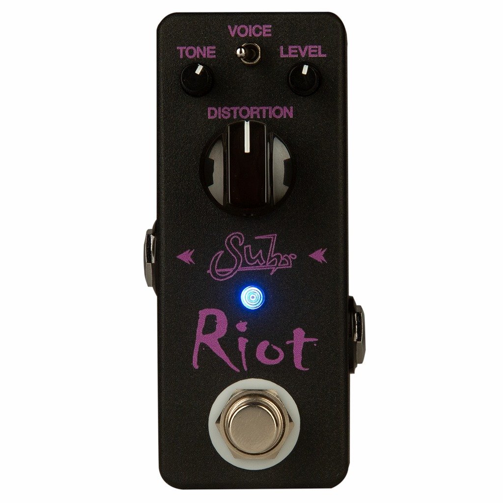 美品Suhr Riot miniディストーションペダル Suhr / Riot Mini Black Edition サー ディストーション