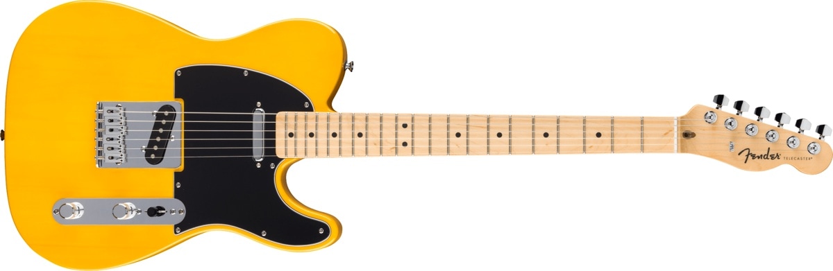 Fender / Standard Telecaster Maple Fingerboard Black Pickguard