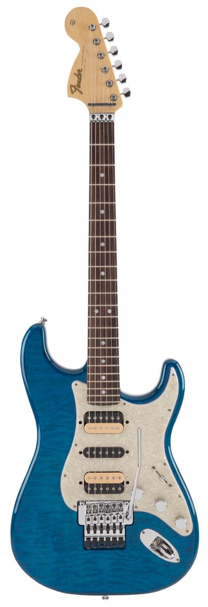 Fender / Michiya Haruhata Stratocaster Caribbean Blue Trans 春畑