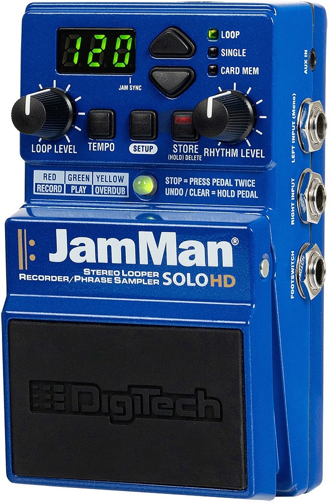 DigiTech JamMan Stereo エフェクター　ルーパー ステレオルーパー・フレーズサンプラー/最大200個のループ(合計録音