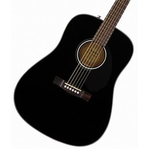 Fender Acoustic / CD-60S Dreadnought Walnut Fingerboard Black フェンダー【B級アウトレット特価品！】