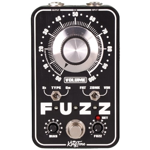 King Tone Guitar / miniFUZZ V2 Black ファズ 【国内正規品