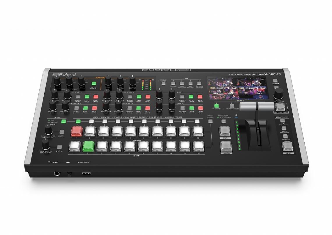 Roland ローランド / V-160HD ストリーミング・ビデオ・スイッチャー