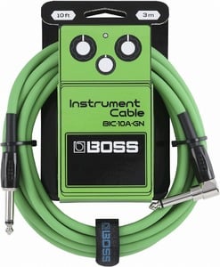 BOSS / BIC-10A-GN Instrument Cable グリーン ボス ギターケーブル ギターシールド 3m 3メートル