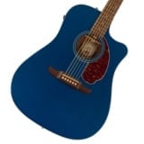 《WEBSHOPクリアランスセール》Fender / Redondo Player Walnut Fingerboard Tortoiseshell Pickguard Lake Placid Blue【CALIFORNIA SERIES】の商品ページ