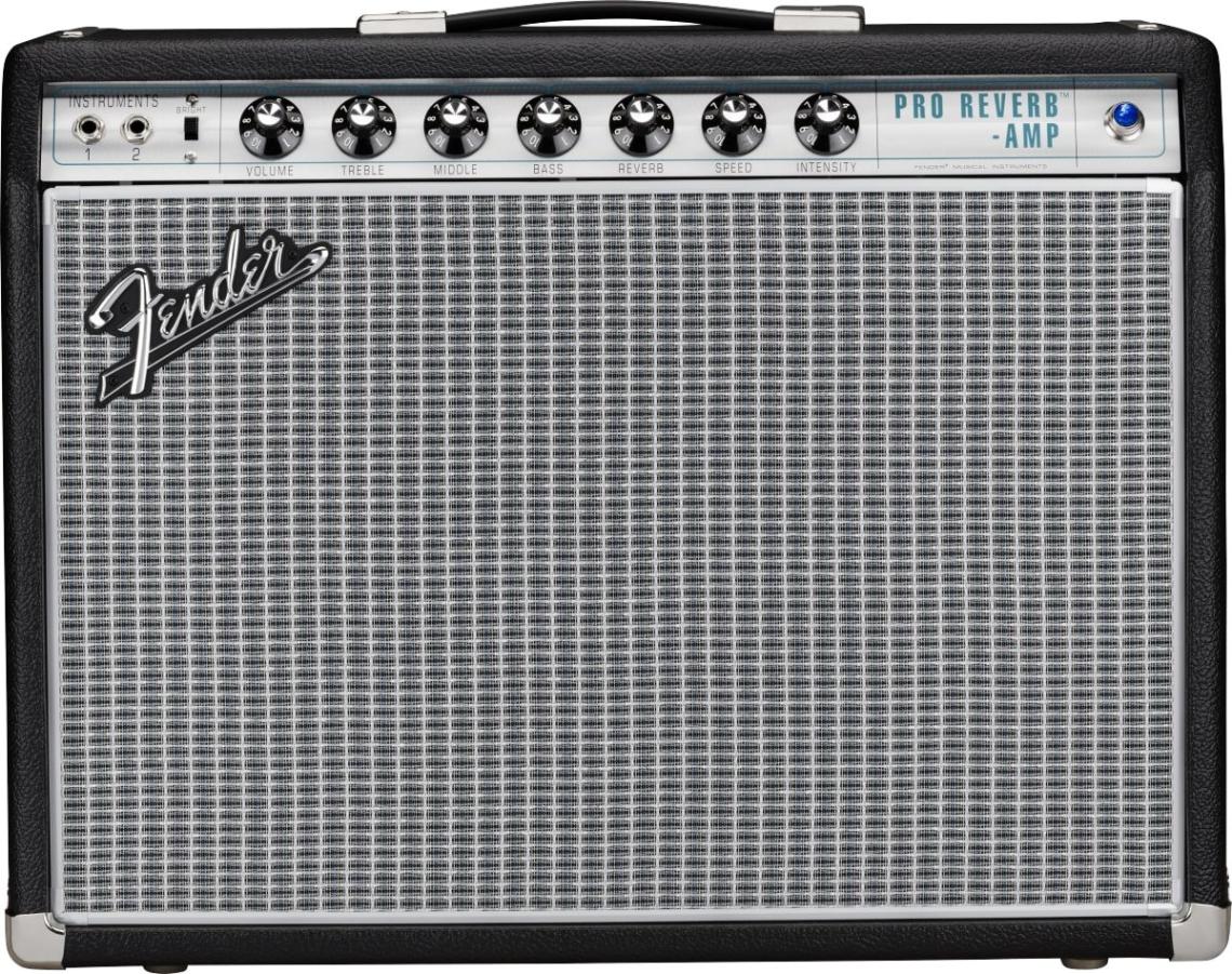 エレキギターとアンプ Fender '68 Custom Deluxe Reverb ギターアンプ コンボアンプ 22W