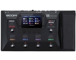 無償オンラインユーザー登録で安心の3年間製品保証】ZOOM / G6 Multi