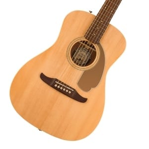 《WEBSHOPクリアランスセール》Fender / Malibu Player Walnut Fingerboard Gold Pickguard Natural【CALIFORNIA SERIES】