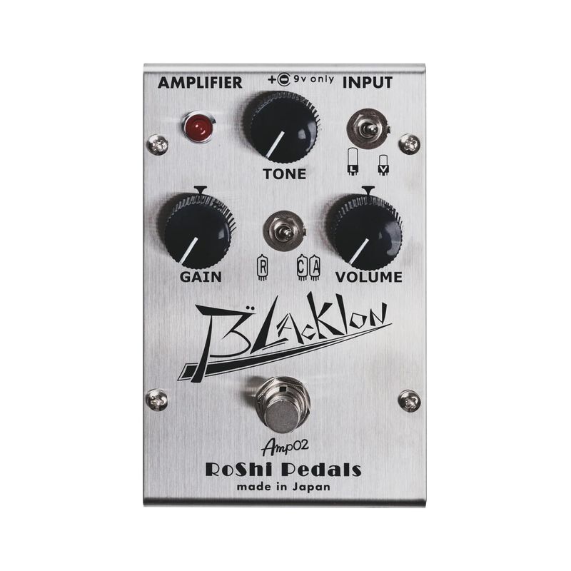 Roshi Pedals Blacklon オーバードライブ エフェクター 新感覚フェンダー系ペダル] RoShi Pedals / Blacklon ロシペダルズ