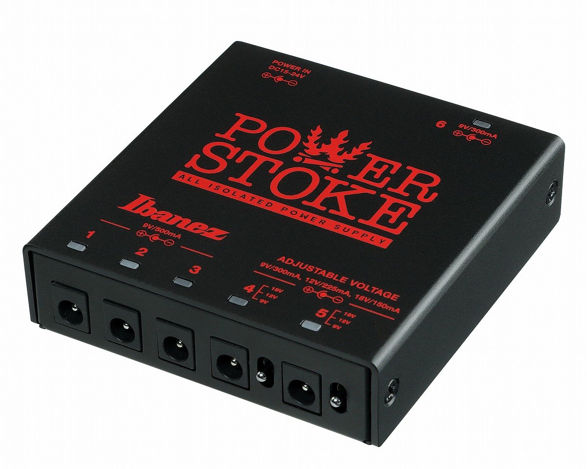 Ibanez POWER STOKE PWRS6 パワーサプライ Ibanez / Power Supply POWER STOKE “PWRS6” フル・アイソレーテッド