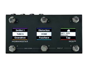 Morningstar FX / MC6 PRO Perfectly Programmable MIDI Controller Morningstar FX / MC6 PRO Perfectly Programmable MIDI Controller