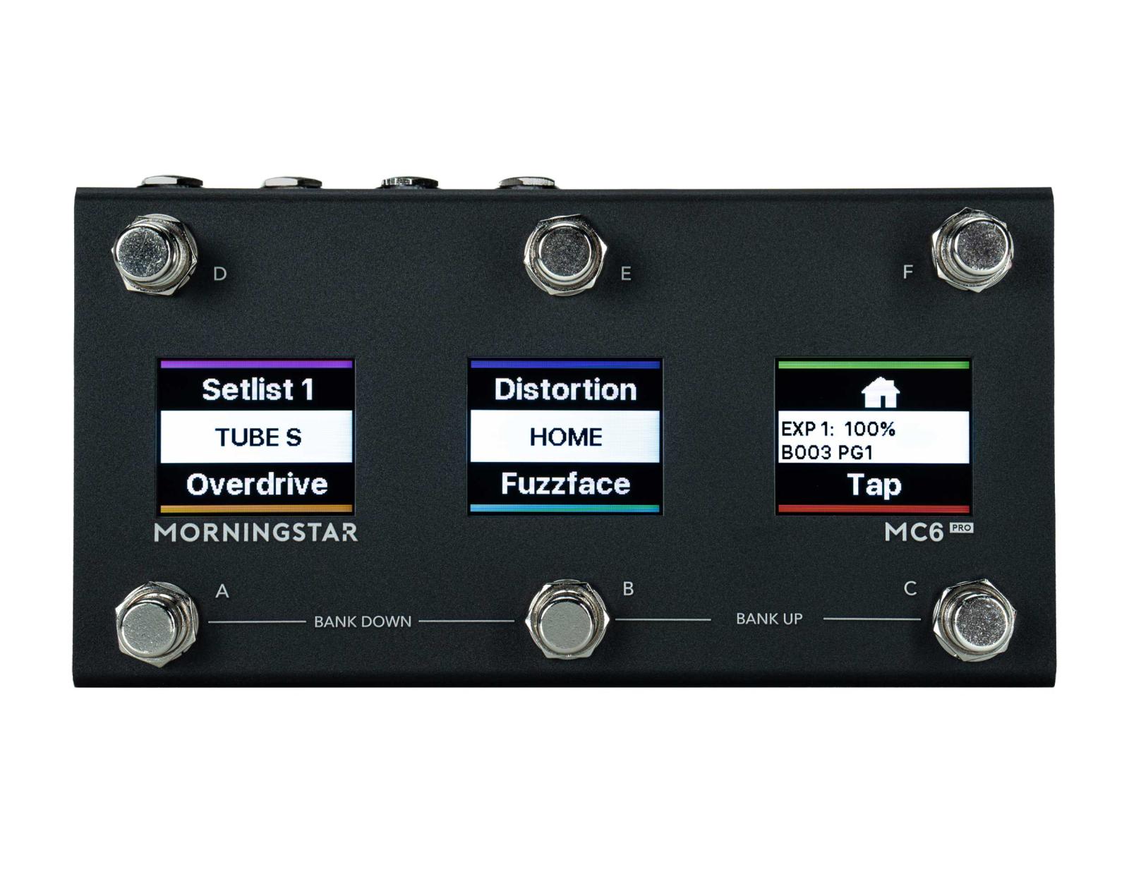 MORNINGSTAR MC6 MIDIコントローラー Morningstar FX / MC6 PRO Perfectly Programmable MIDI Controller