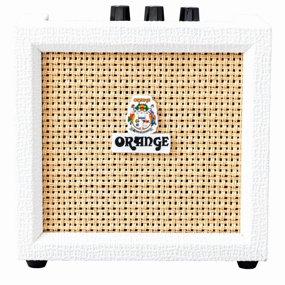 Orange / Crush MINI White オレンジ ギターコンボアンプ バッテリー