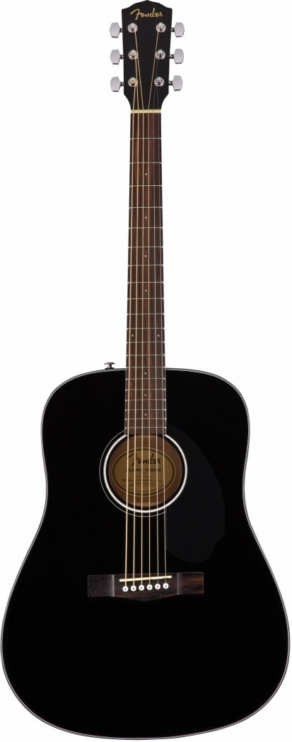 Fender Acoustic / CD-60S Dreadnought Walnut Fingerboard Black
