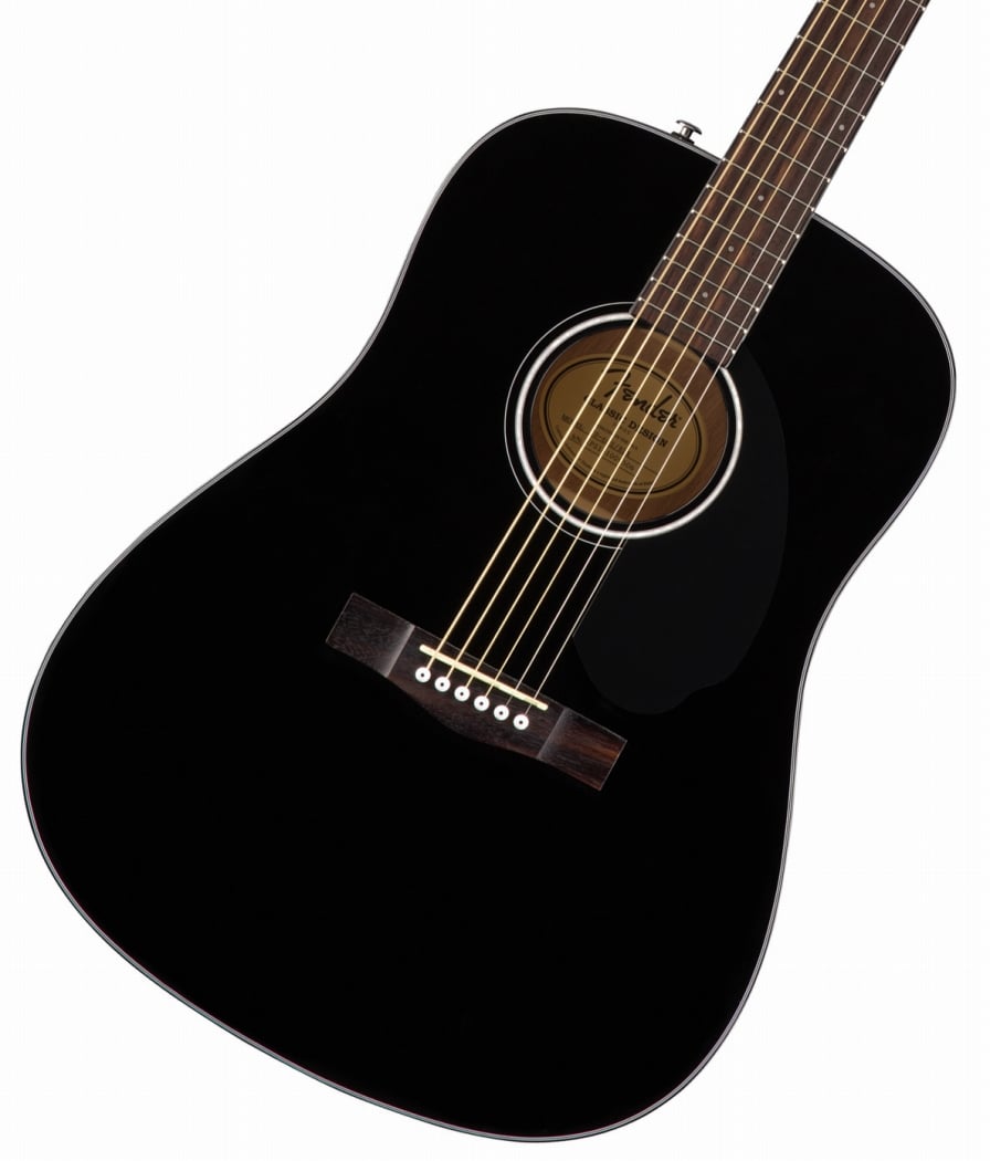 Fender Acoustic / CD-60S Dreadnought Walnut Fingerboard Black