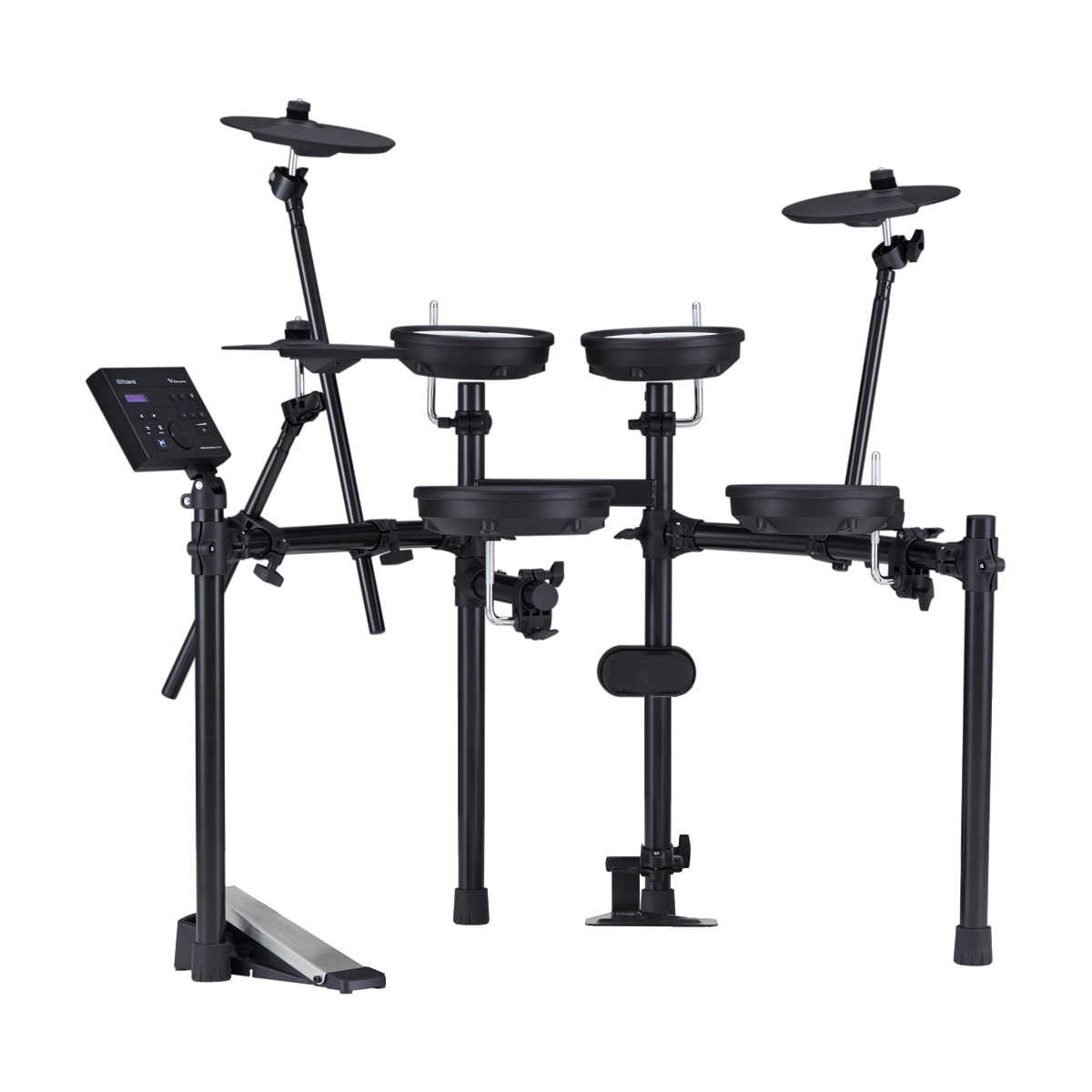 ドラムセット 電子ドラム 楽器  美品 Donner Groove Ultra SC マット付き初心者セット 電子ドラム 木目調